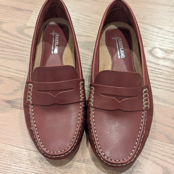 Worn Once Eastland Woman's Loafers, Walnut, Size 9 - Picture 1 of 3